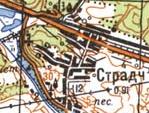Topographic map of Stradch