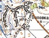 Topographic map of Popivka