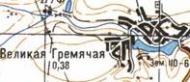 Топографічна карта Великої Грем'ячи