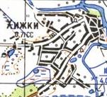 Топографічна карта Хижок