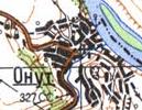 Топографічна карта Онута