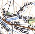 Топографічна карта Мервиного