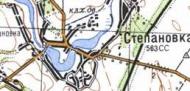 Topographic map of Stepanivka