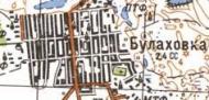 Topographic map of Bulakhivka