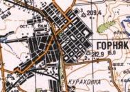 Топографічна карта - Гірник