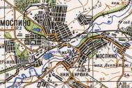 Топографічна карта Моспиного