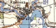 Топографічна карта Кам'янка