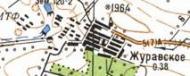 Топографічна карта Журавського