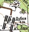 Топографічна карта Дубок