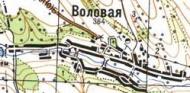 Топографічна карта Волової