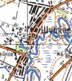 Топографічна карта Шубкового