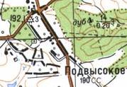 Топографическая карта 