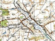 Топографічна карта Береки