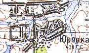 Топографічна карта Юрівки
