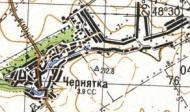 Топографічна карта Чернятки