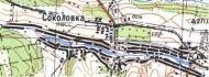 Топографічна карта Соколівки