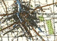 Топографічна карта Куйбишевого